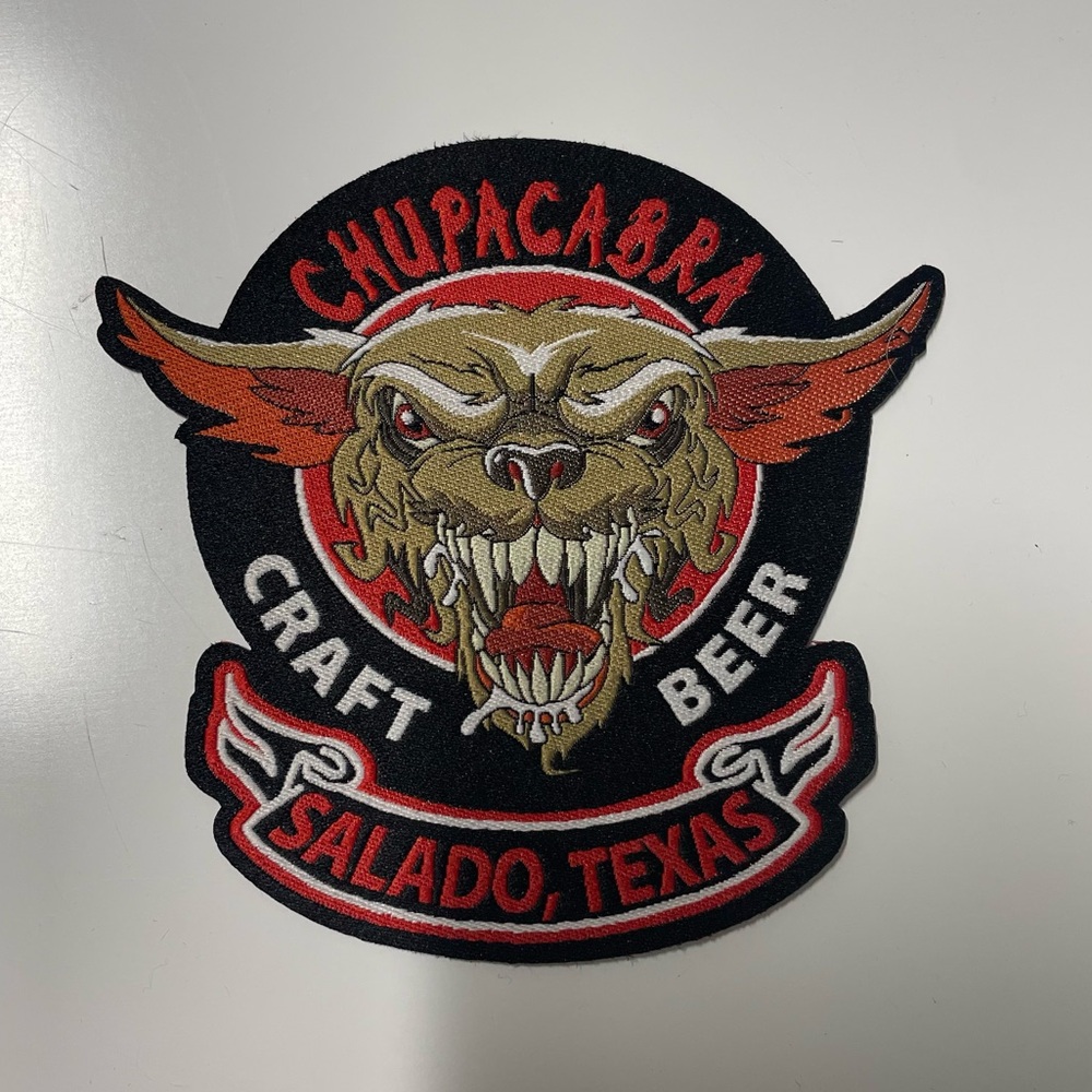 Chupacabra Iron on Patch
